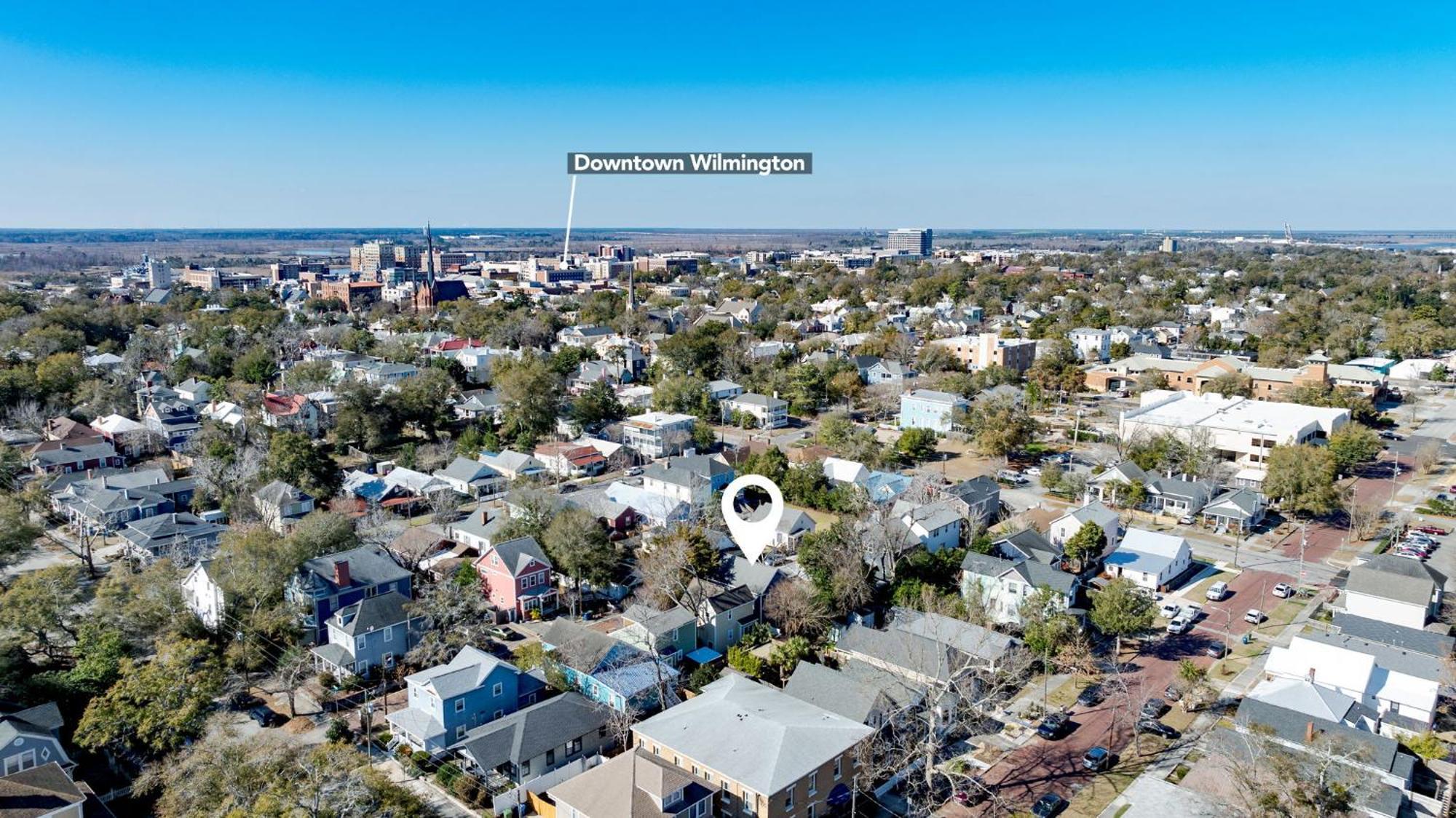 Downtown Wilmington Home ~ Pet Friendly Ngoại thất bức ảnh